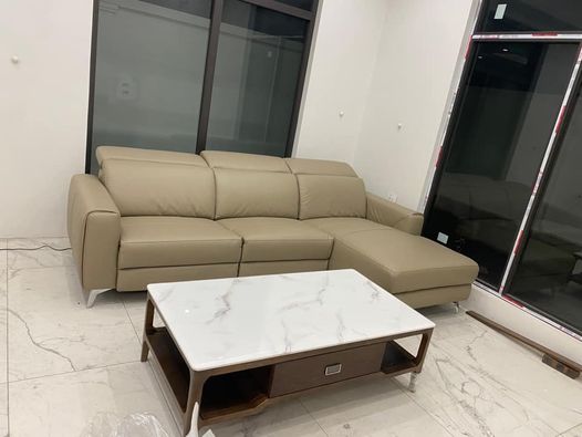 Sofa da thật nhập khẩu Malaysia mã 1156